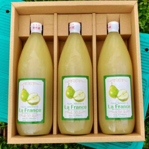 濃厚！ラ・フランス100％ジュース【1000ml3本】